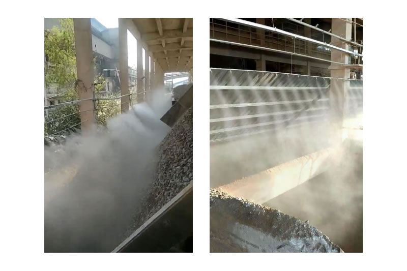 水泥厂-微雾抑尘应用解决方案
